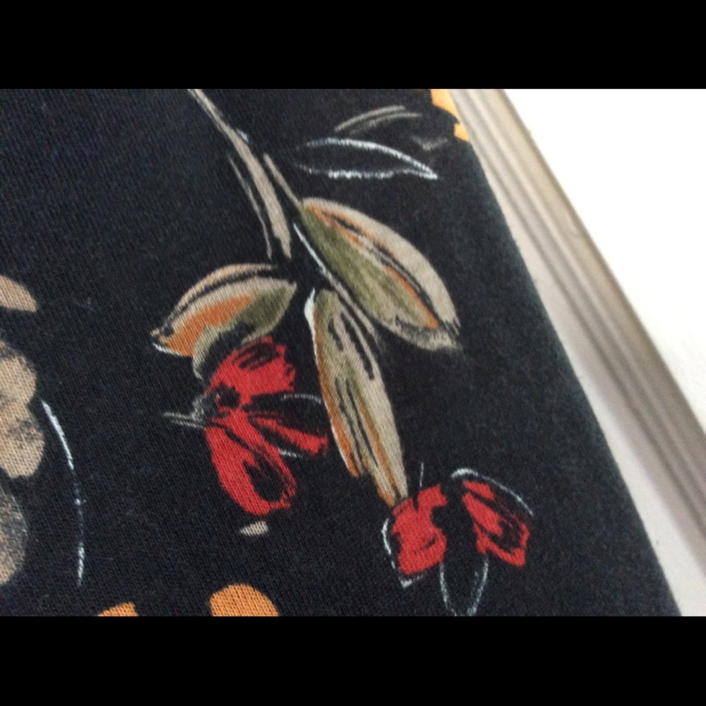 GU floral ladybug kimono robe style long cardigan. - Picture 15 of 15